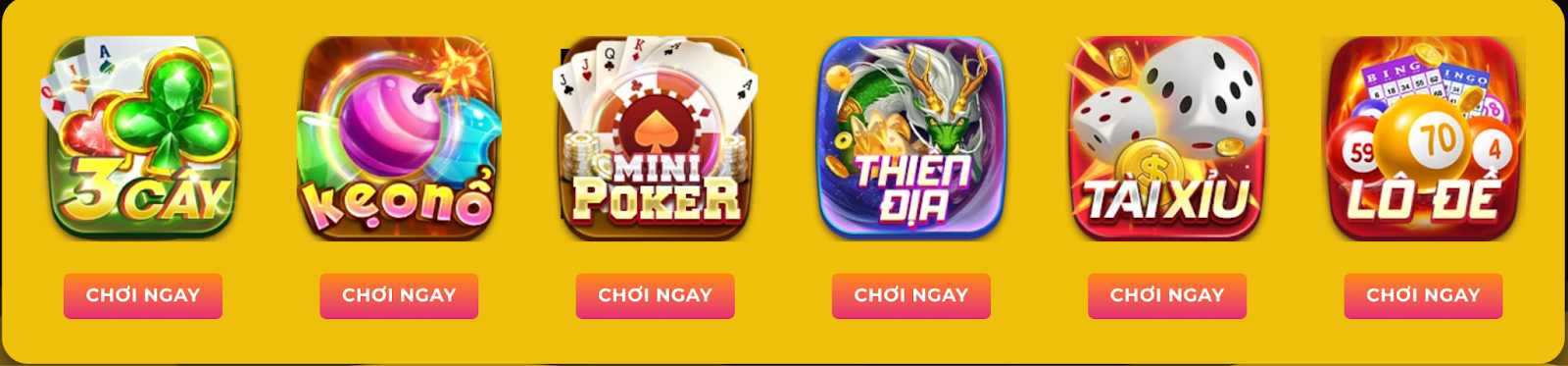 Các game cá cược khác tại Hitclub